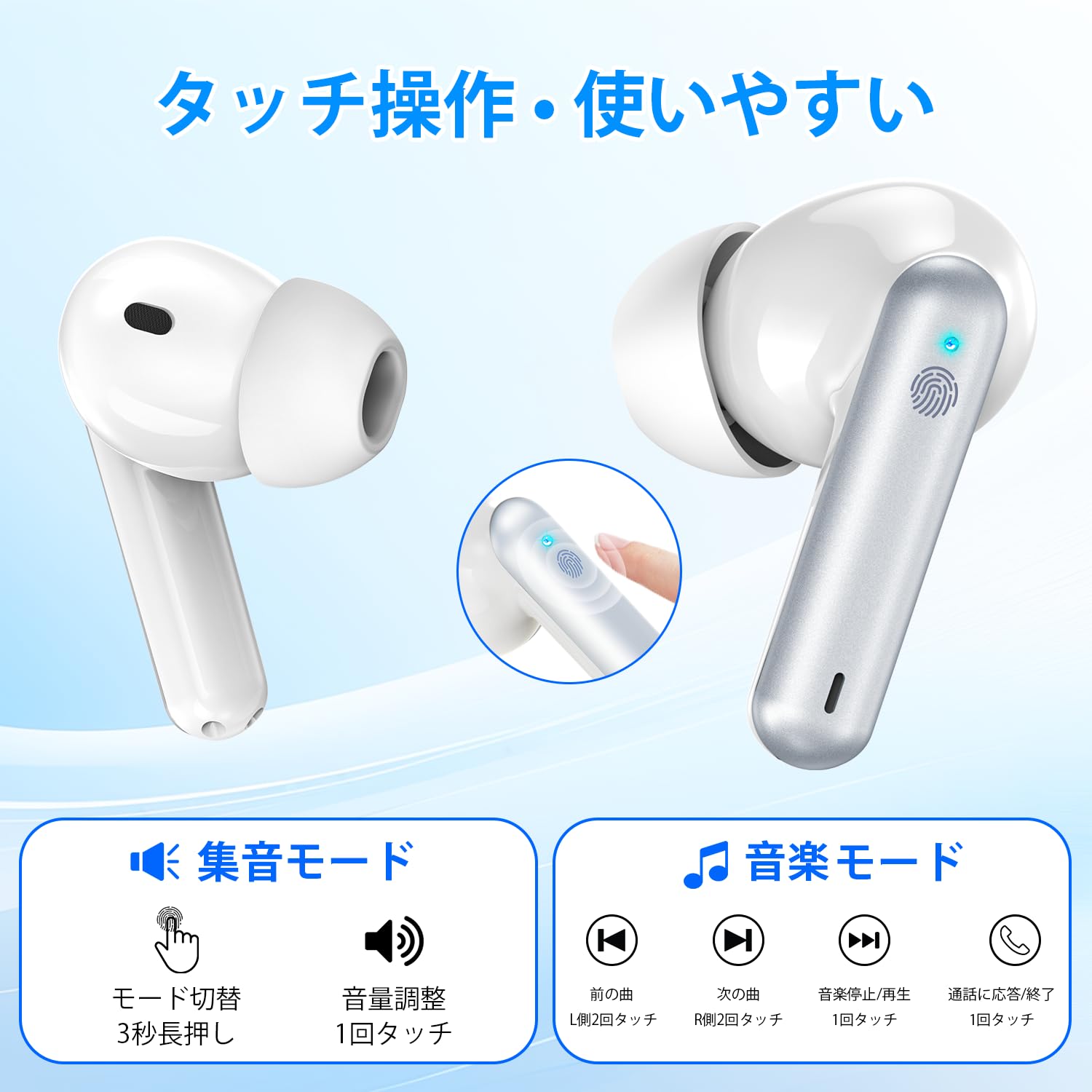 Amazon.co.jp: 集音器 高齢者 しゅうおんき イヤホン型【2026年新